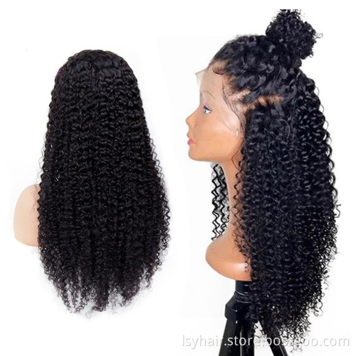 Hot Glueless Full Lace Wigs Water Wave 100%  Brazilian Virgin Human Hair For Black Women